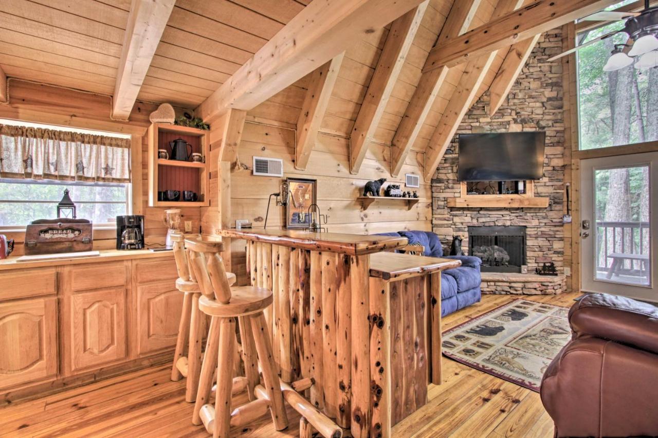 Вілла A-Frame Cabin With Hot Tub Less Than 1 Mi To Ober Гатлінбург Екстер'єр фото